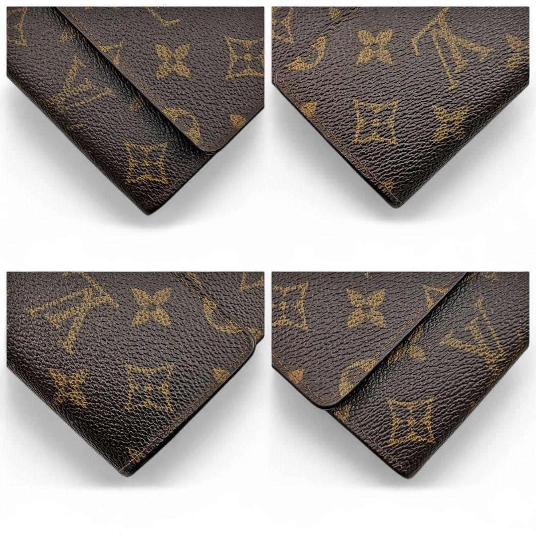 【良品】ルイヴィトン モノグラム ポシェット ポルトモネ クレディ 長財布