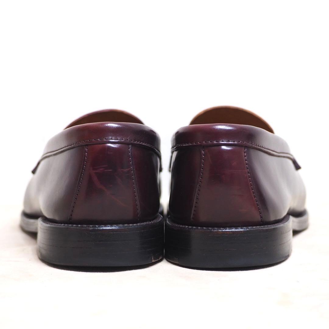 Alden x Brooks コードバンアンラインドペニーローファー 10.5D