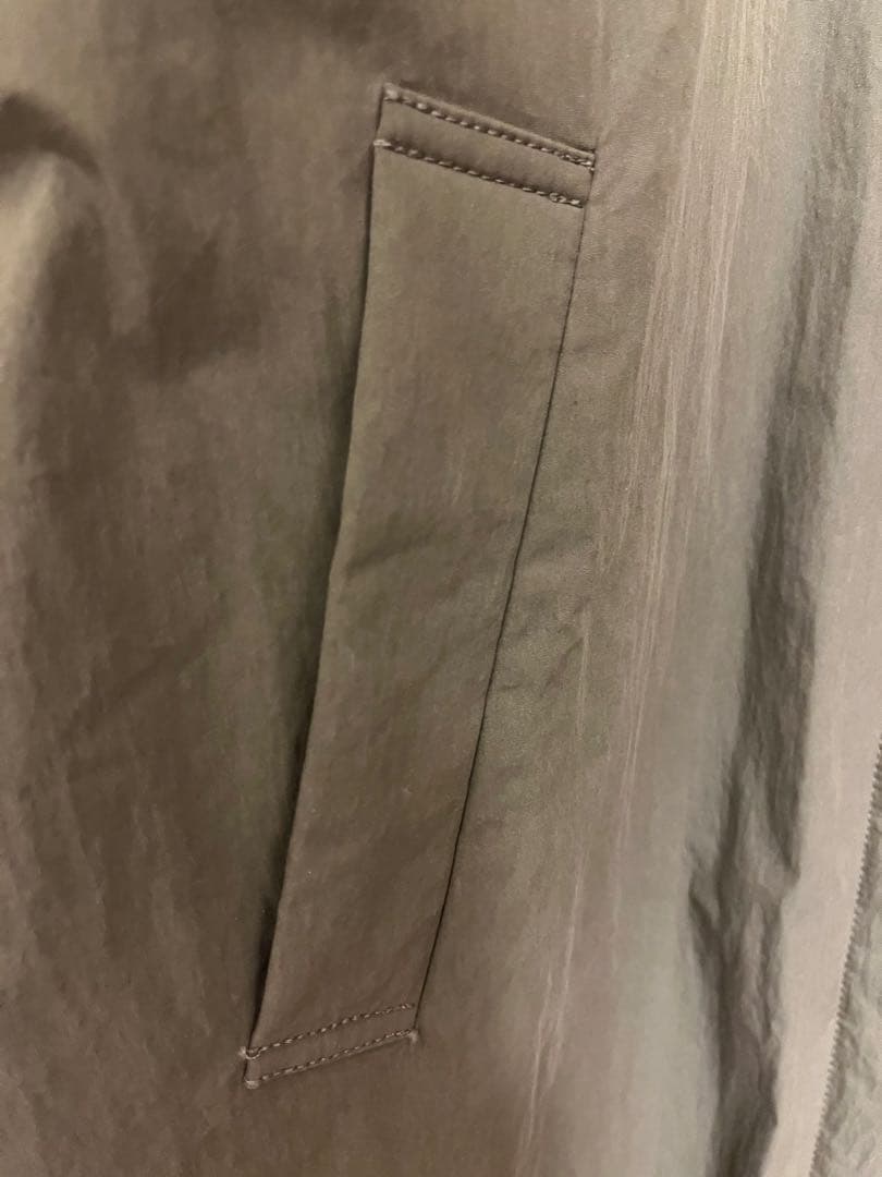 seven　キルティング 中綿 コート カーキ