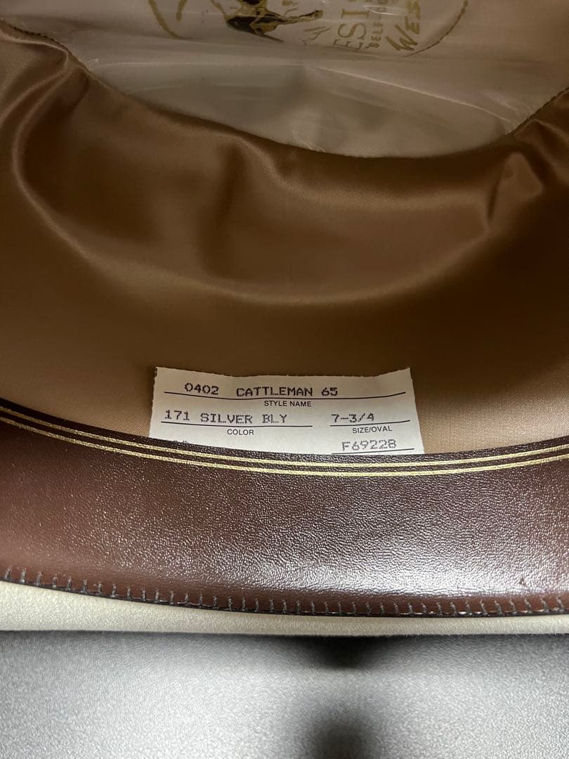 帽子 RESISTOL CATTLEMAN 4xxx