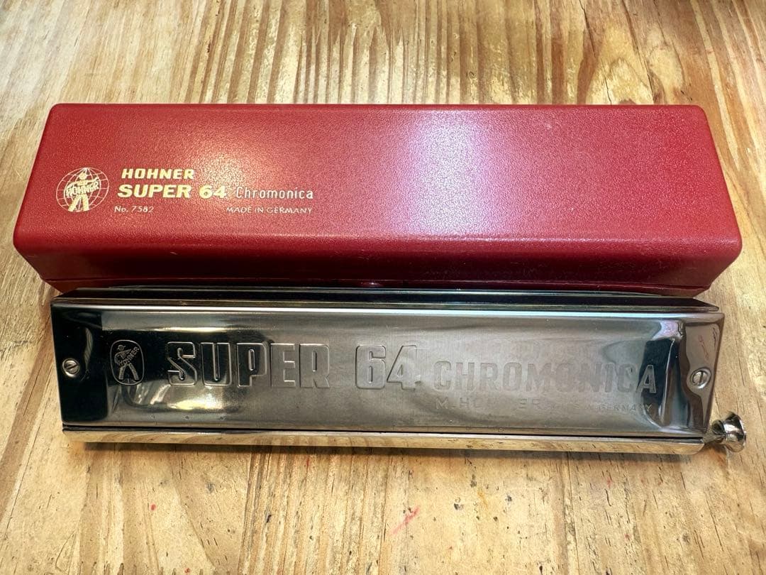 Hohner Super 64 クロマチックハーモニカ ホーナー 16穴