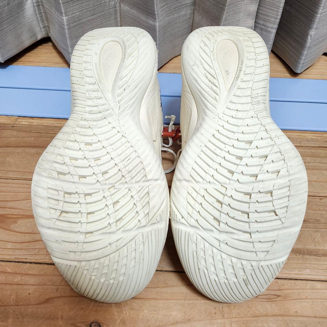 ノヴァサージ asics バスケットボールシューズ ホワイト/レッド