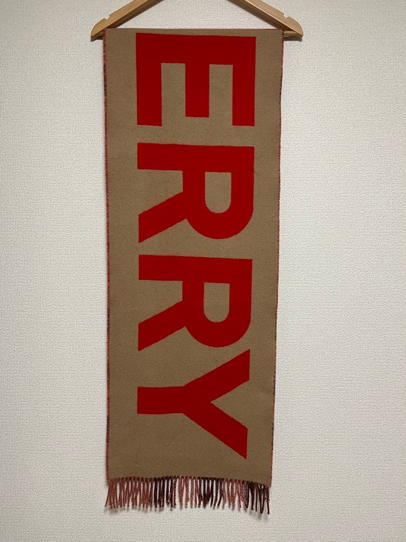 BURBERRY　バーバリー　大判　マフラー　リバーシブル