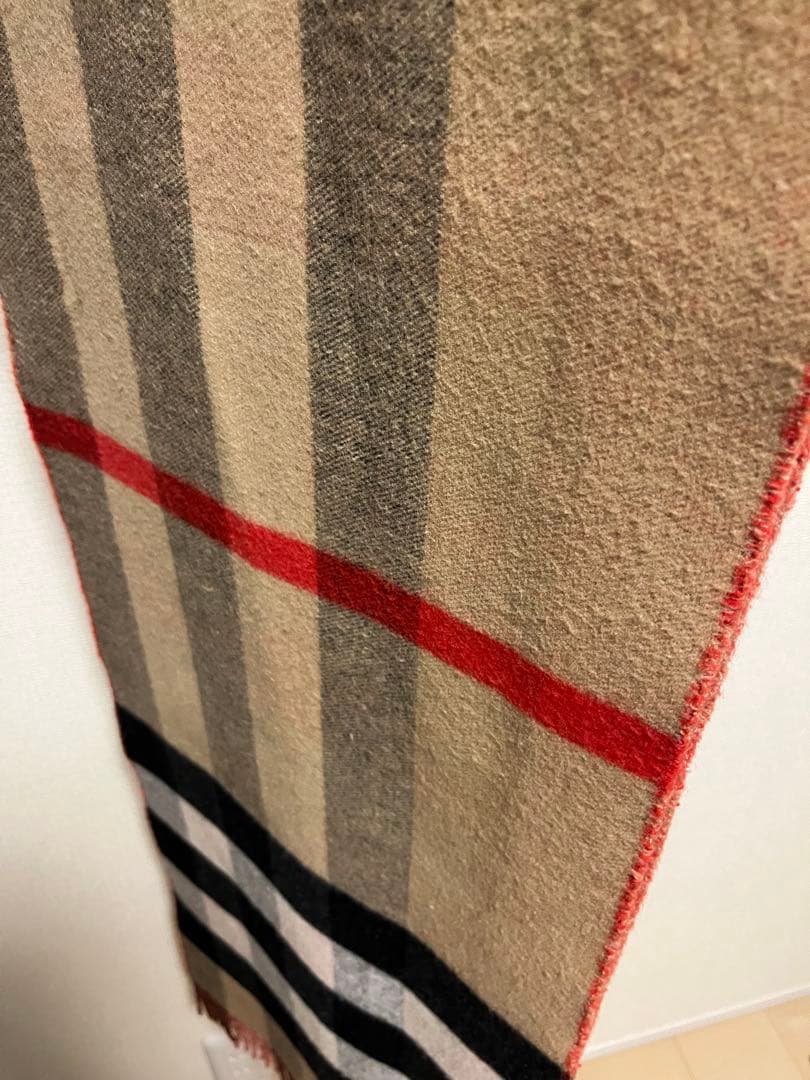 BURBERRY　バーバリー　大判　マフラー　リバーシブル