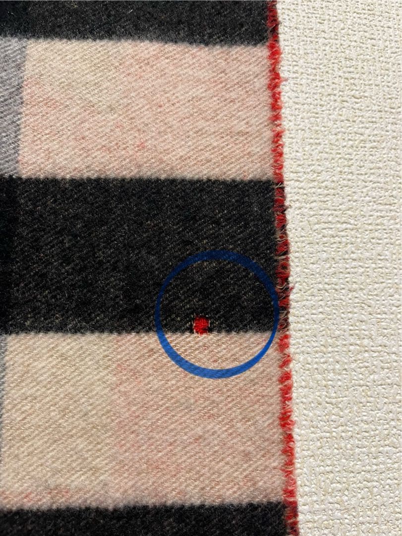 BURBERRY　バーバリー　大判　マフラー　リバーシブル