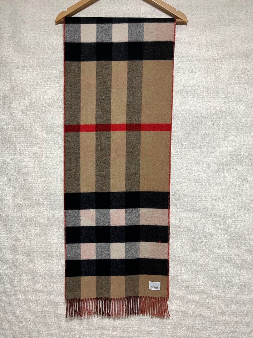 BURBERRY　バーバリー　大判　マフラー　リバーシブル