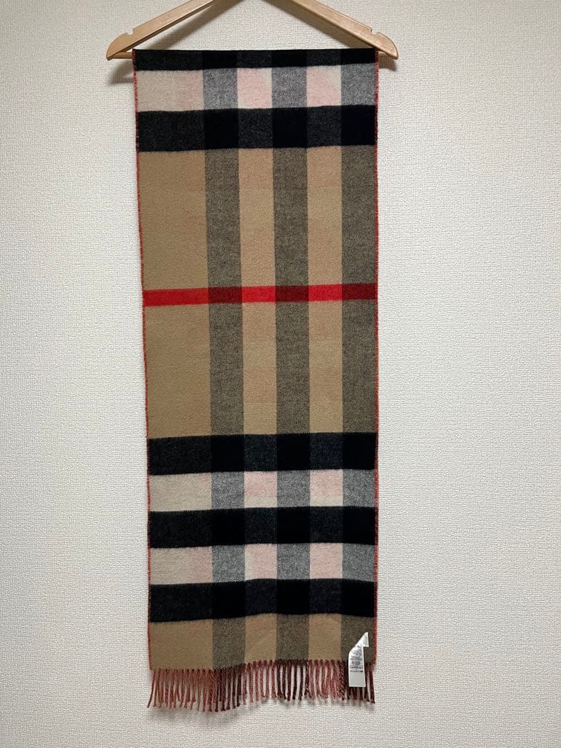 BURBERRY　バーバリー　大判　マフラー　リバーシブル