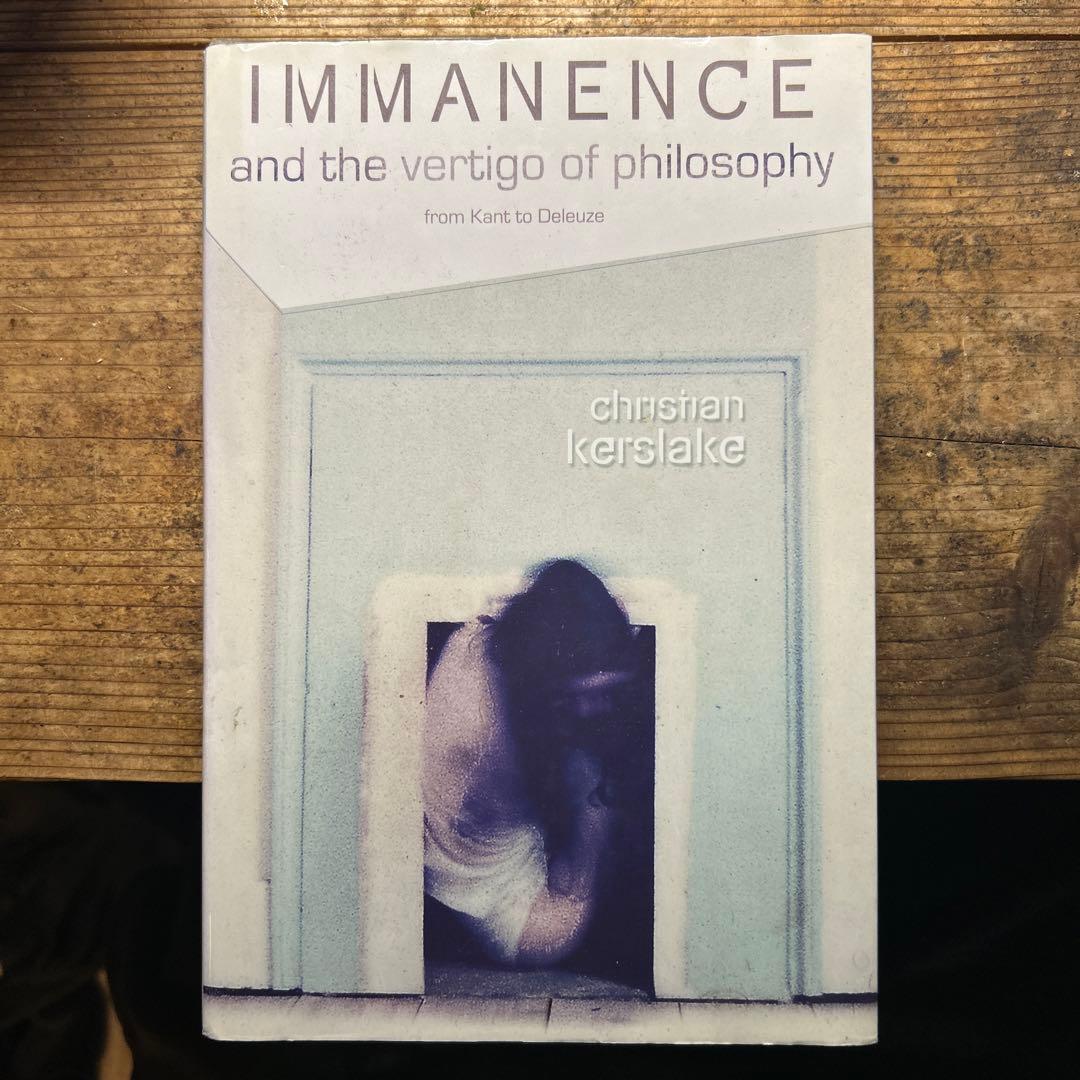 洋書 Immanence and the Vertigo of Philosophy
