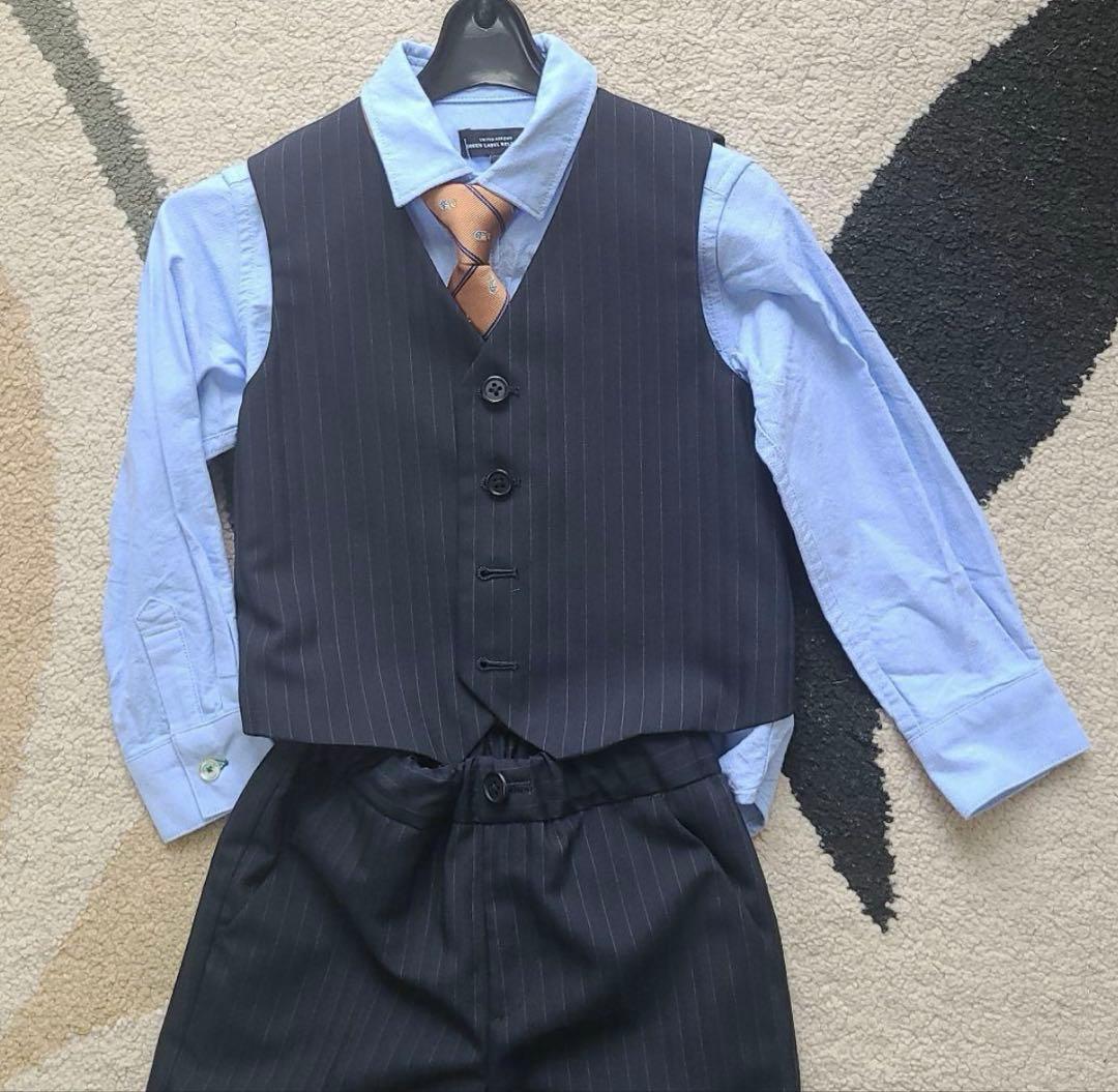 男の子 110センチフォーマルスーツ 入学式　卒園式