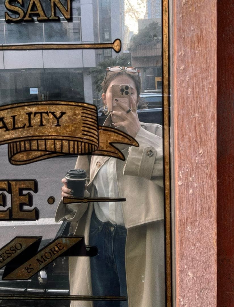 新品♡Nalm. long trench coat♡