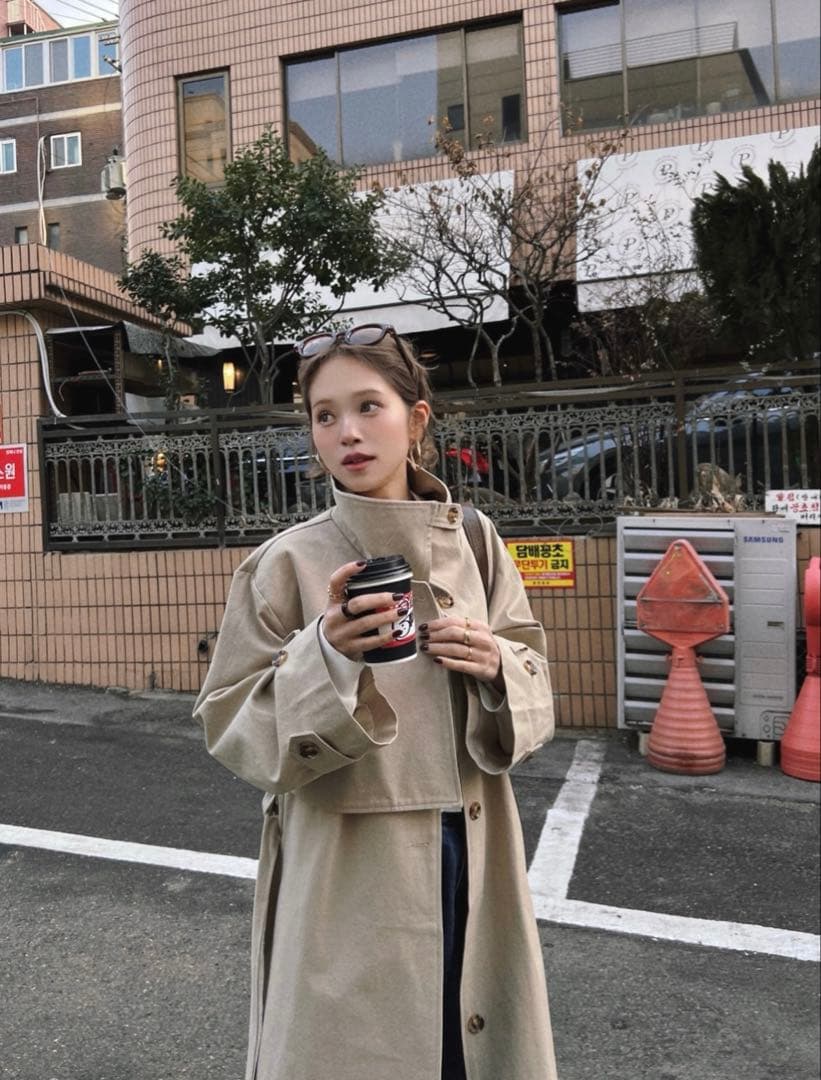 新品♡Nalm. long trench coat♡