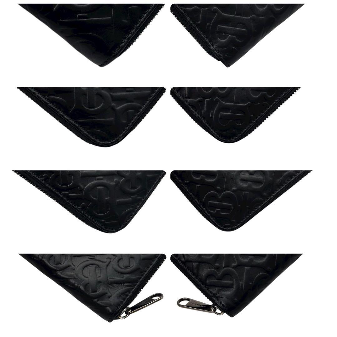 極美品 バーバリー TBモノグラム 長財布 小銭入れ  カード コンパクト