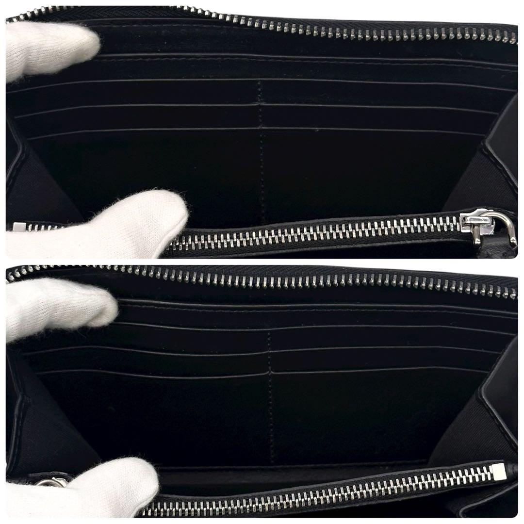 極美品 バーバリー TBモノグラム 長財布 小銭入れ  カード コンパクト