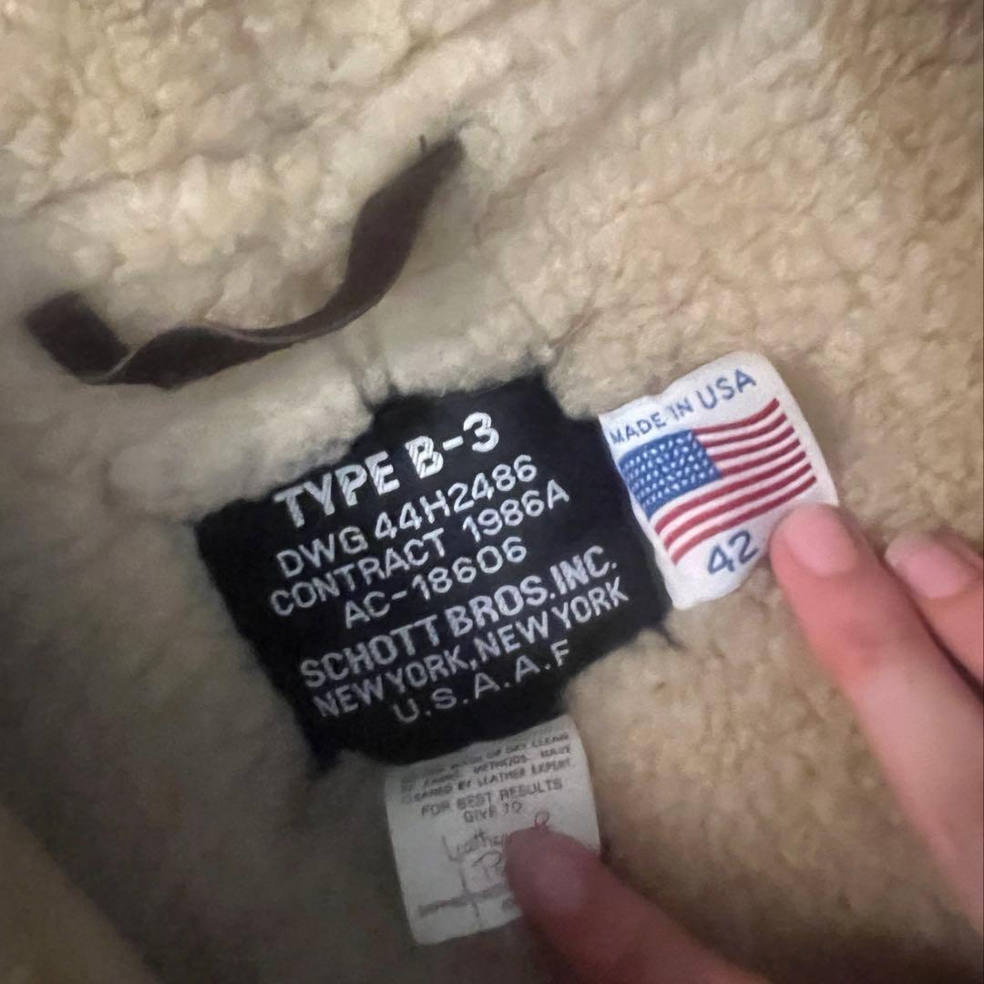 SCHOTT フライトジャケット