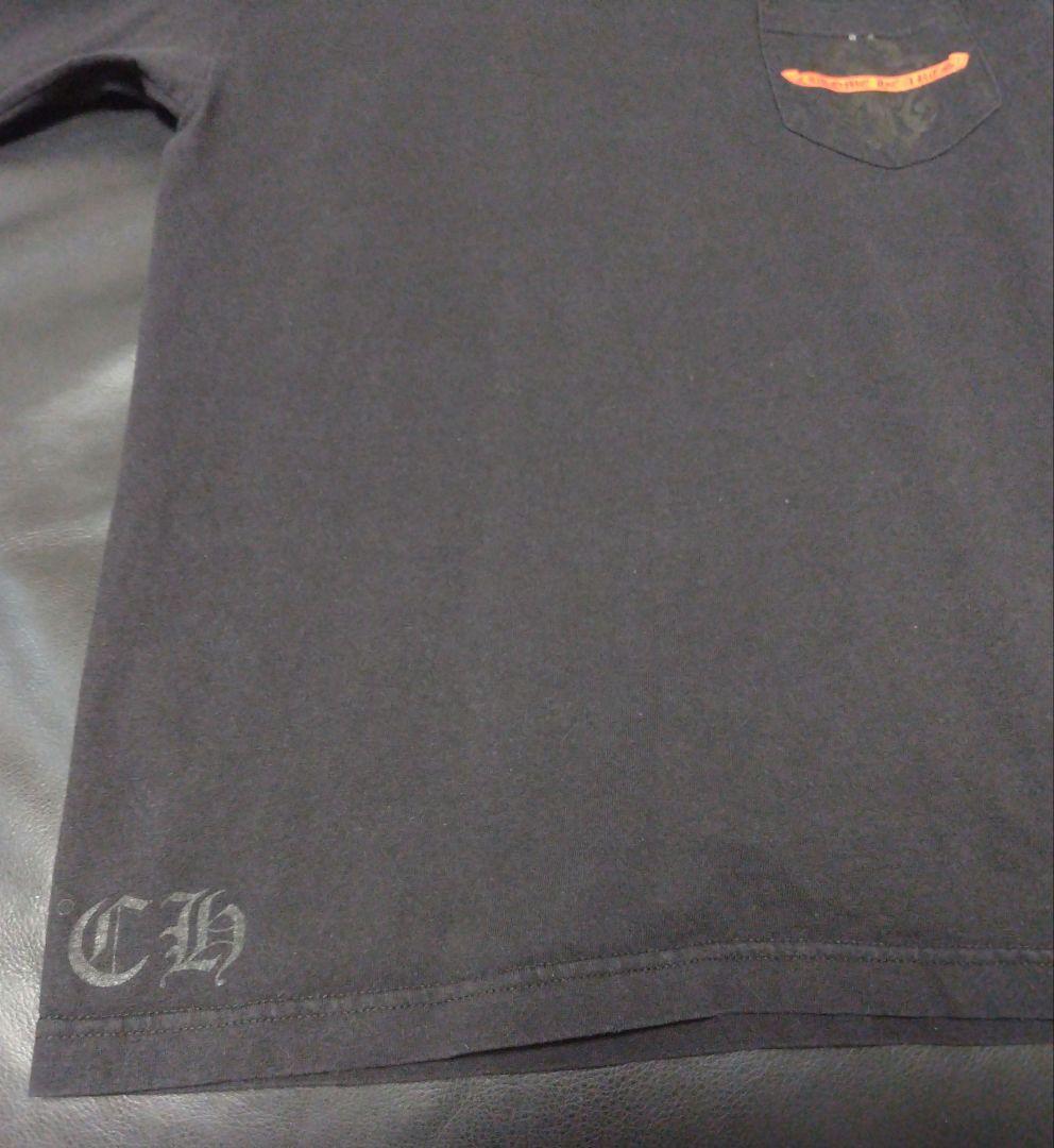 CHROME HEARTS 長袖Tシャツ ブラック ロンT