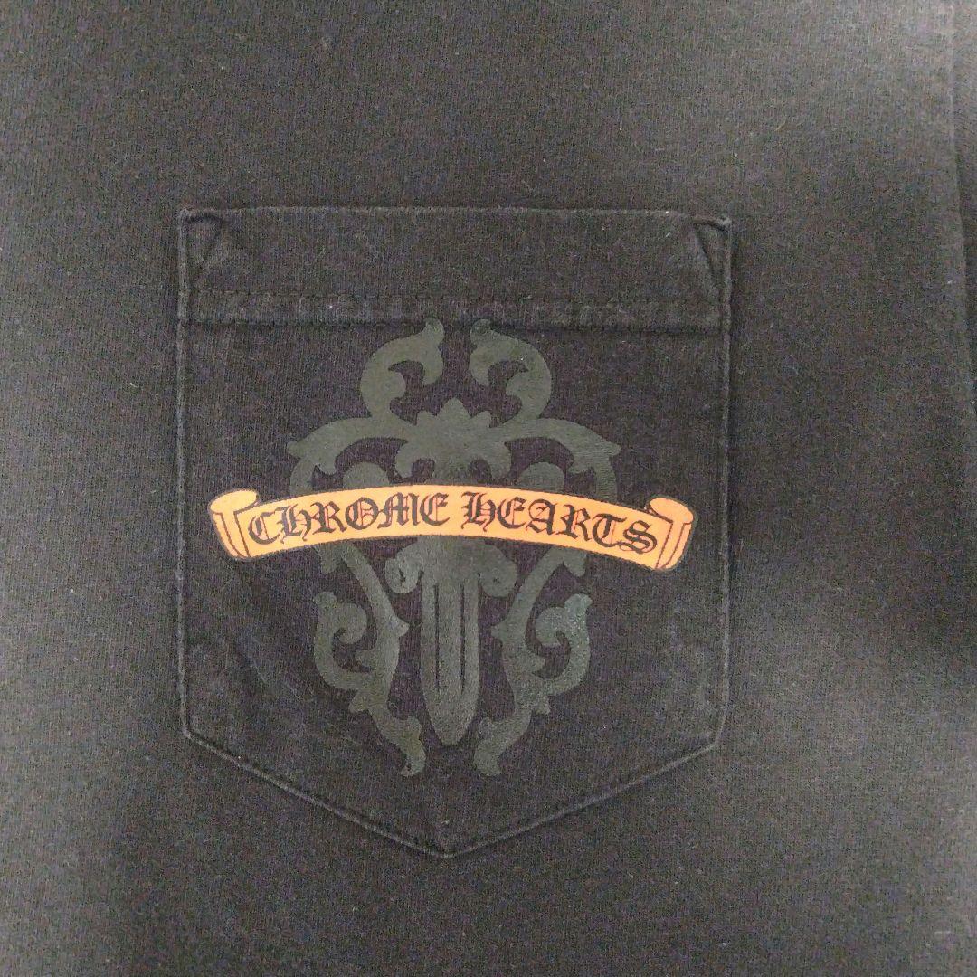 CHROME HEARTS 長袖Tシャツ ブラック ロンT