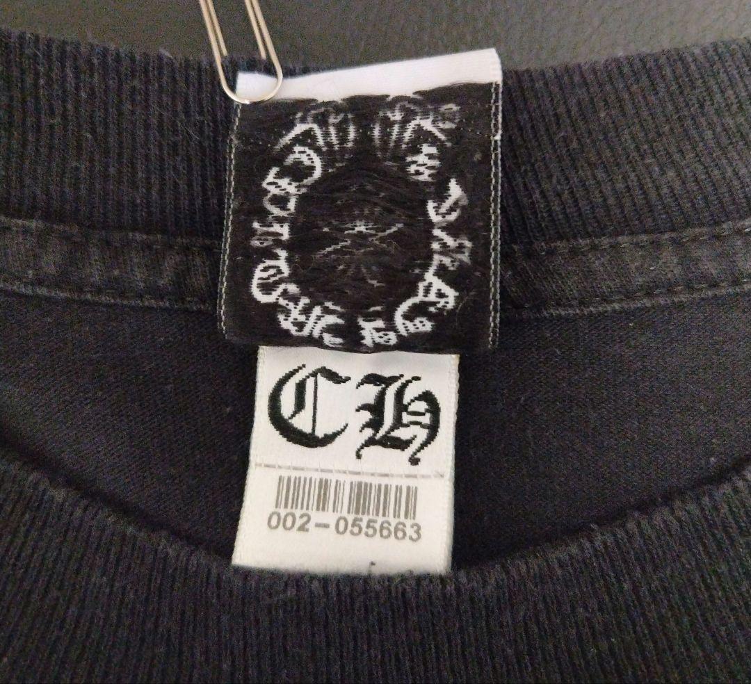 CHROME HEARTS 長袖Tシャツ ブラック ロンT