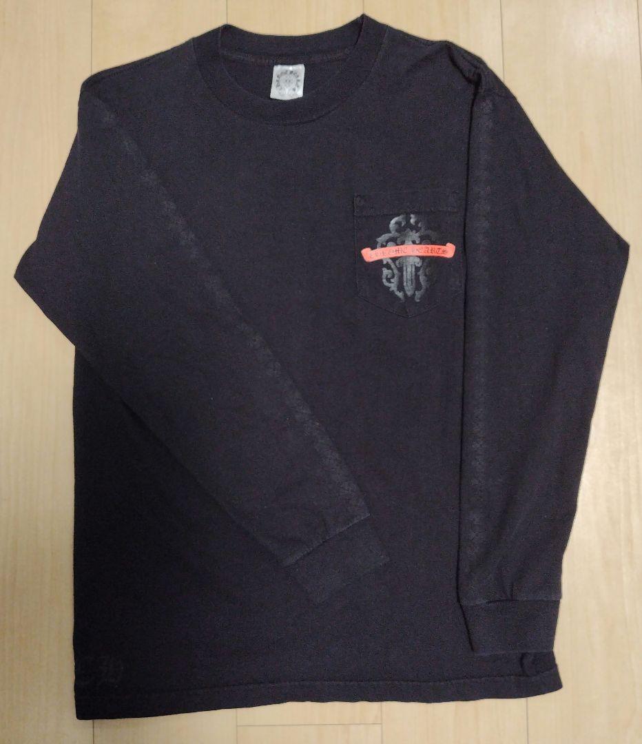 CHROME HEARTS 長袖Tシャツ ブラック ロンT