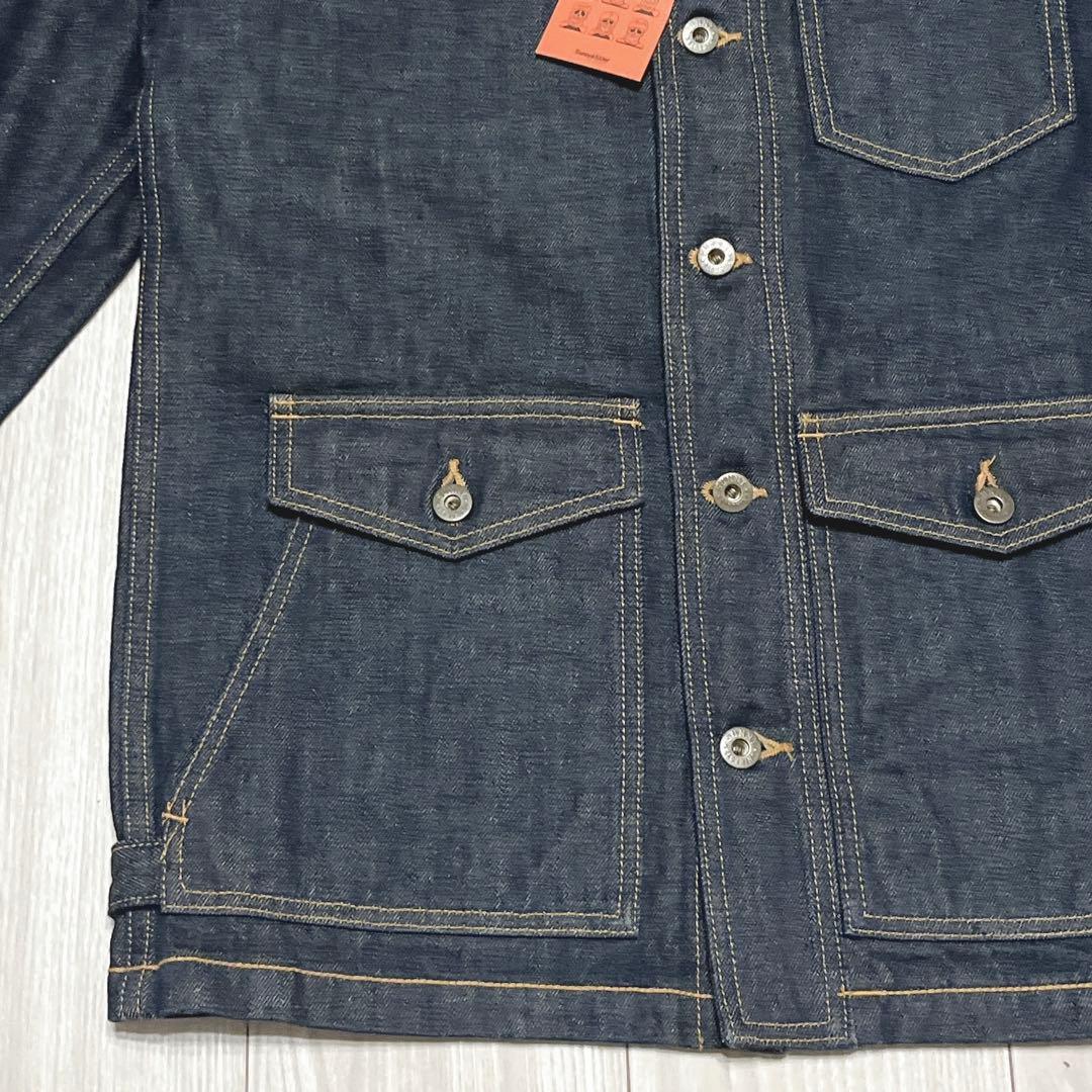 未使用タグ付 Sunny C Sider デニムカバーオール 赤耳 濃紺