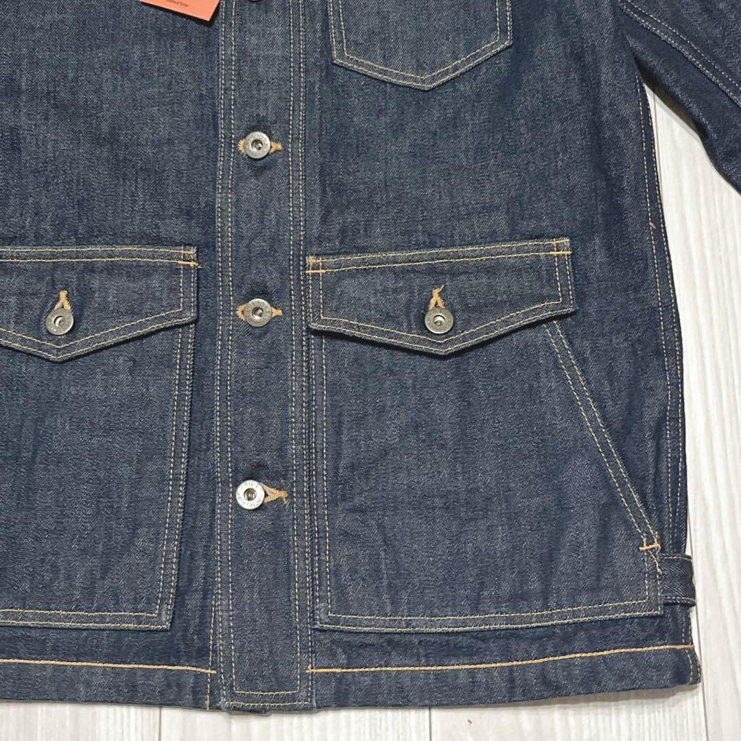 未使用タグ付 Sunny C Sider デニムカバーオール 赤耳 濃紺