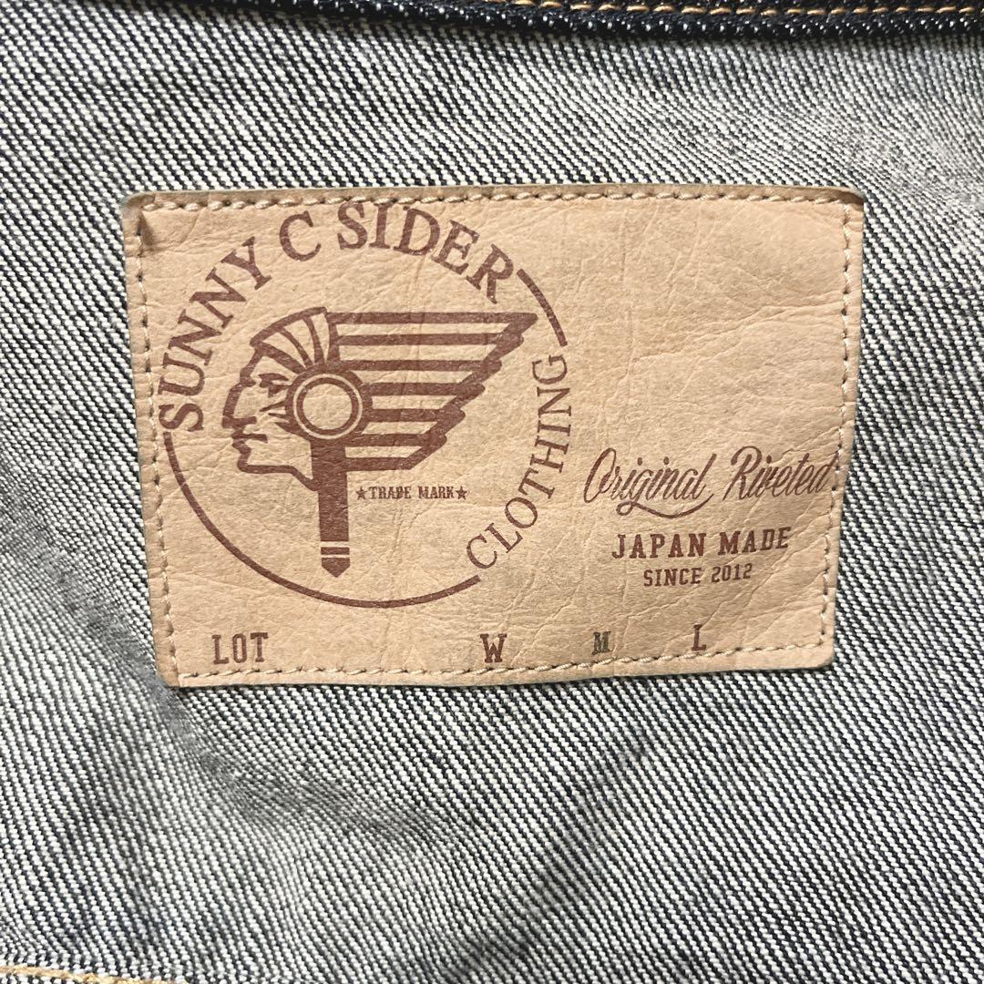 未使用タグ付 Sunny C Sider デニムカバーオール 赤耳 濃紺