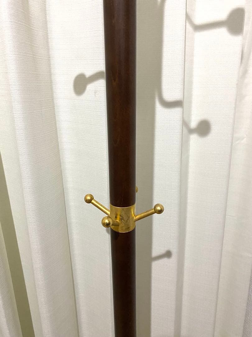 カリモク コートハンガー ポールハンガー 木製 帽子ラック ツリー