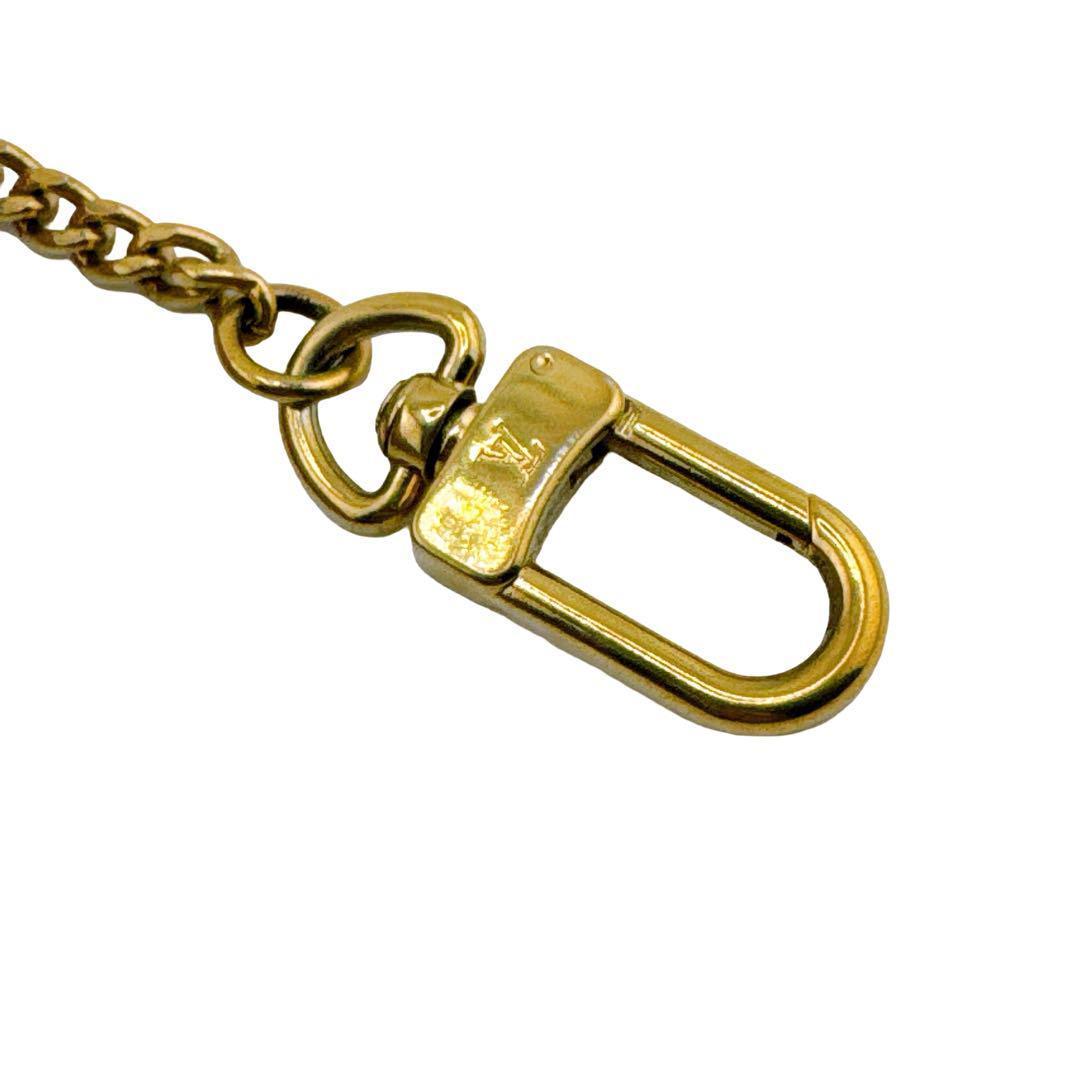 ルイヴィトン ロゴ チェーン ウォレットチェーン メンズ レディース ゴールド