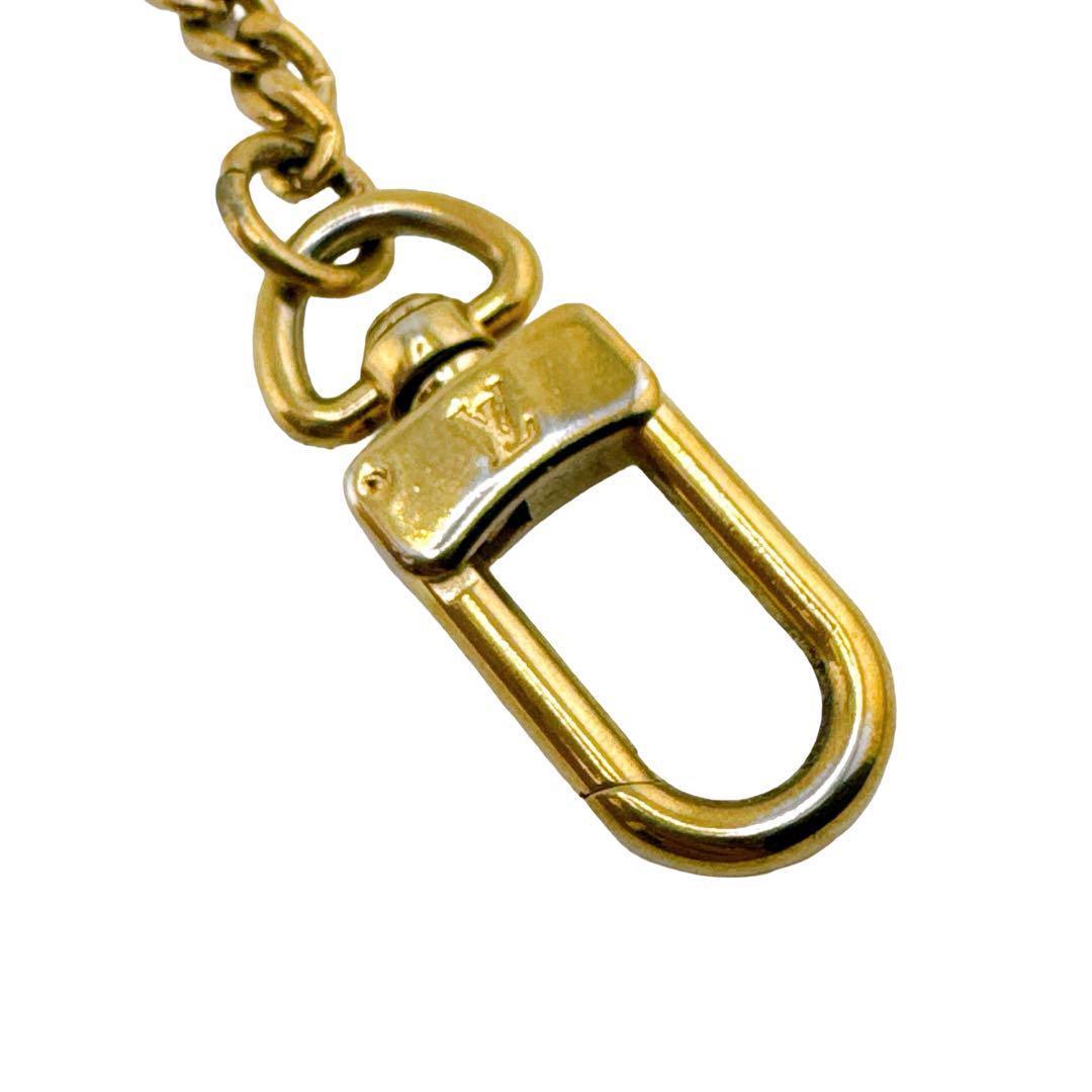 ルイヴィトン ロゴ チェーン ウォレットチェーン メンズ レディース ゴールド