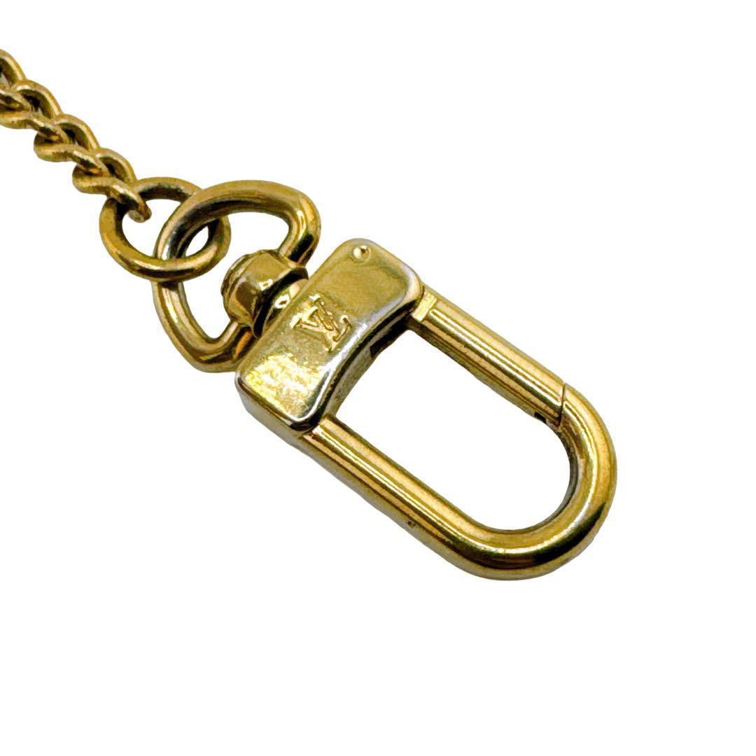 ルイヴィトン ロゴ チェーン ウォレットチェーン メンズ レディース ゴールド