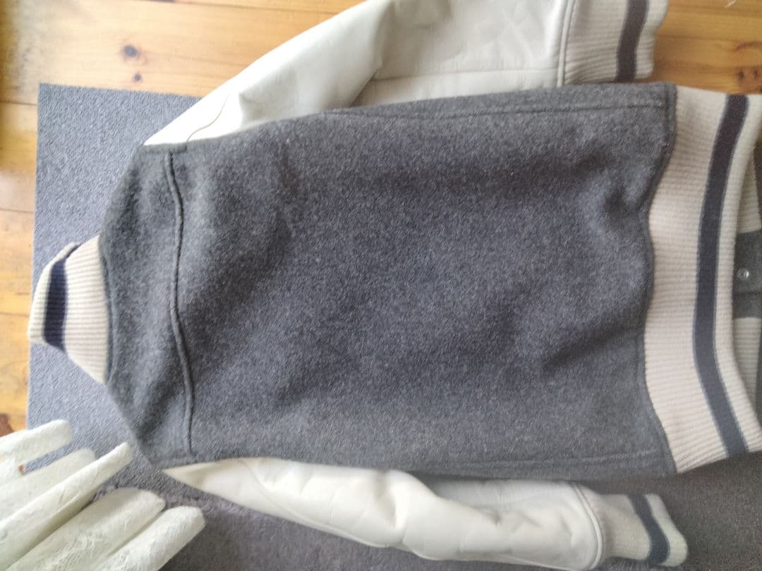 【希少】ウールレザー　スタジャン 　national standardナショナル