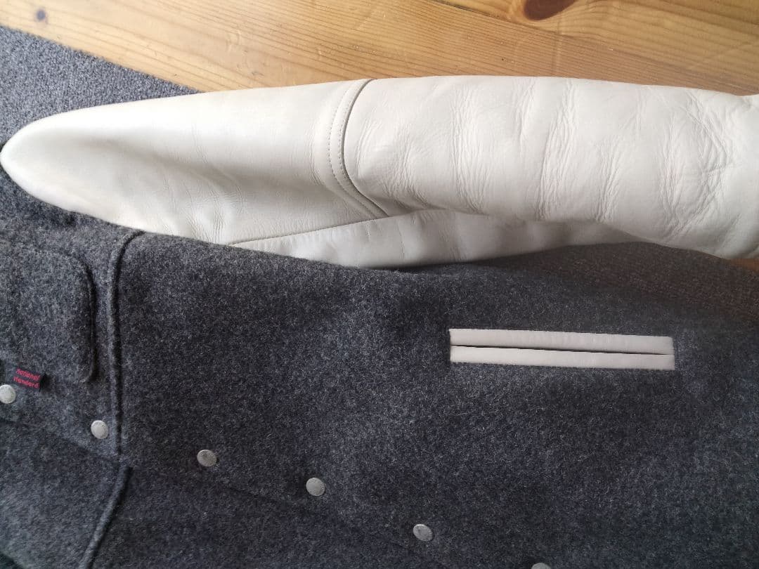 【希少】ウールレザー　スタジャン 　national standardナショナル