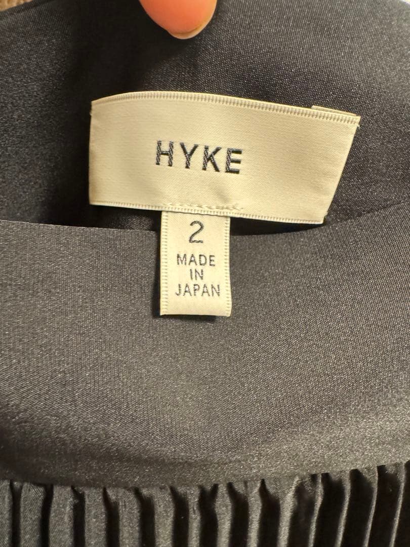 【美品】HYKE ハイクPLEATED SKIRT プリーツスカート 2サイズ