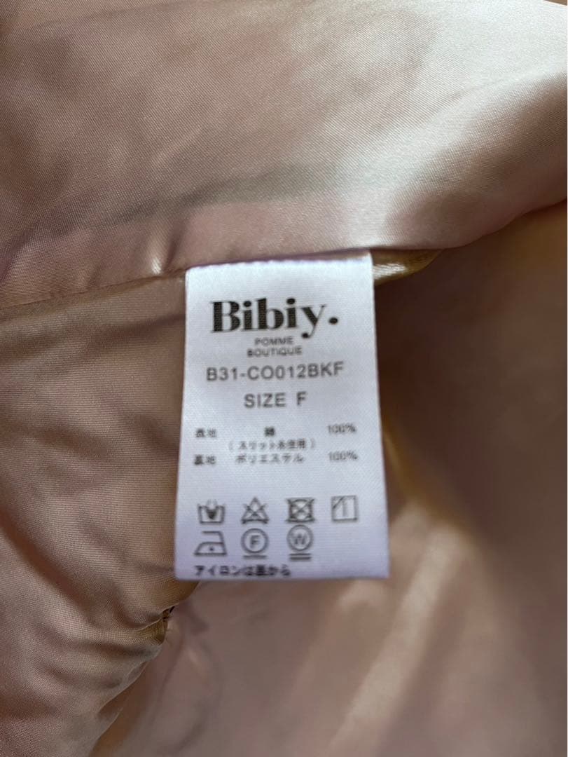 Bibiy ODETTE CAPE ケープコート黒ドット柄　❗️お値下げしました❗️