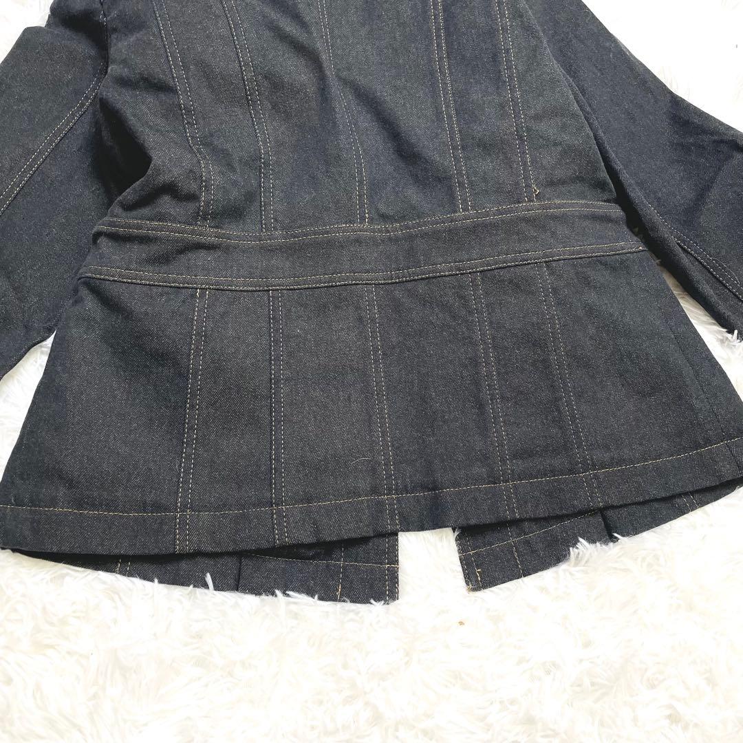 【極美品】✨BURBERRY ノバチェック　ブラック　デニムジャケット ライナー