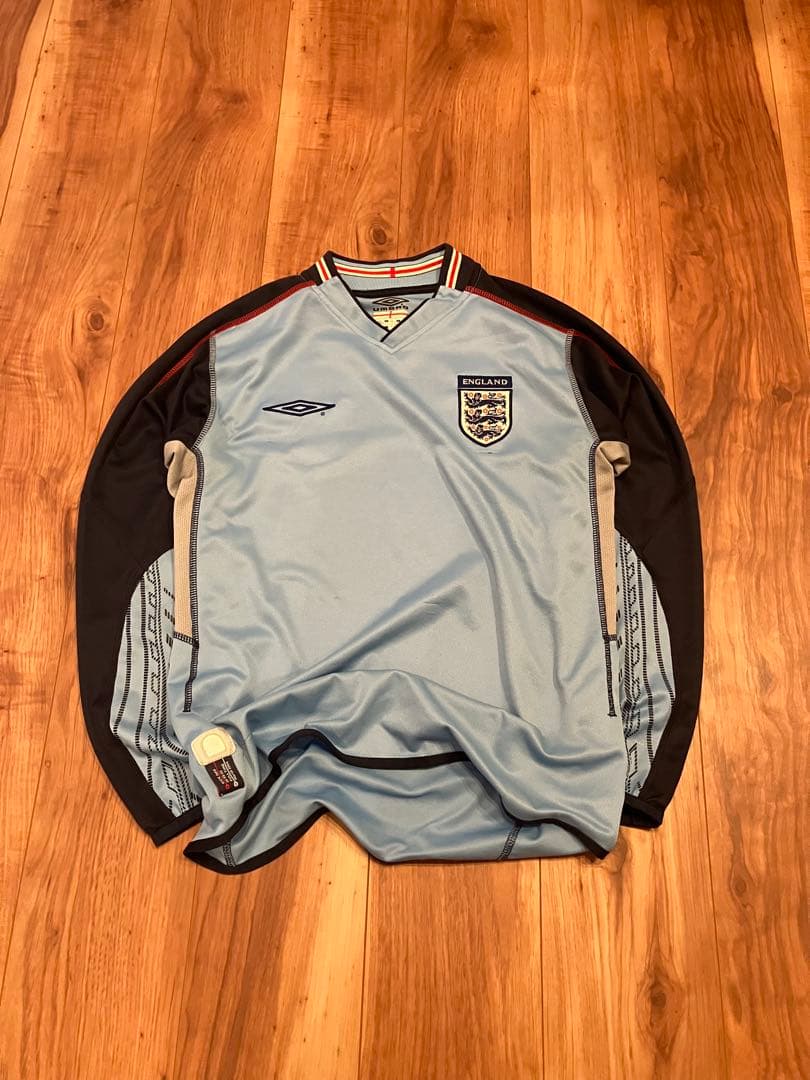 イングランド代表 Umbro トレーニングシャツ 古着　S キーパー
