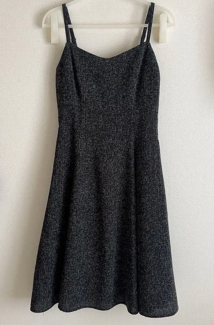 AND COUTURE 【WEB限定】横畔ニット＋ツイードミニワンピースセット