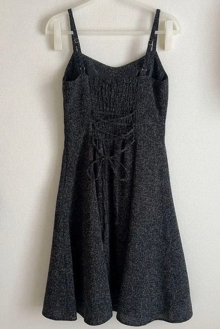 AND COUTURE 【WEB限定】横畔ニット＋ツイードミニワンピースセット