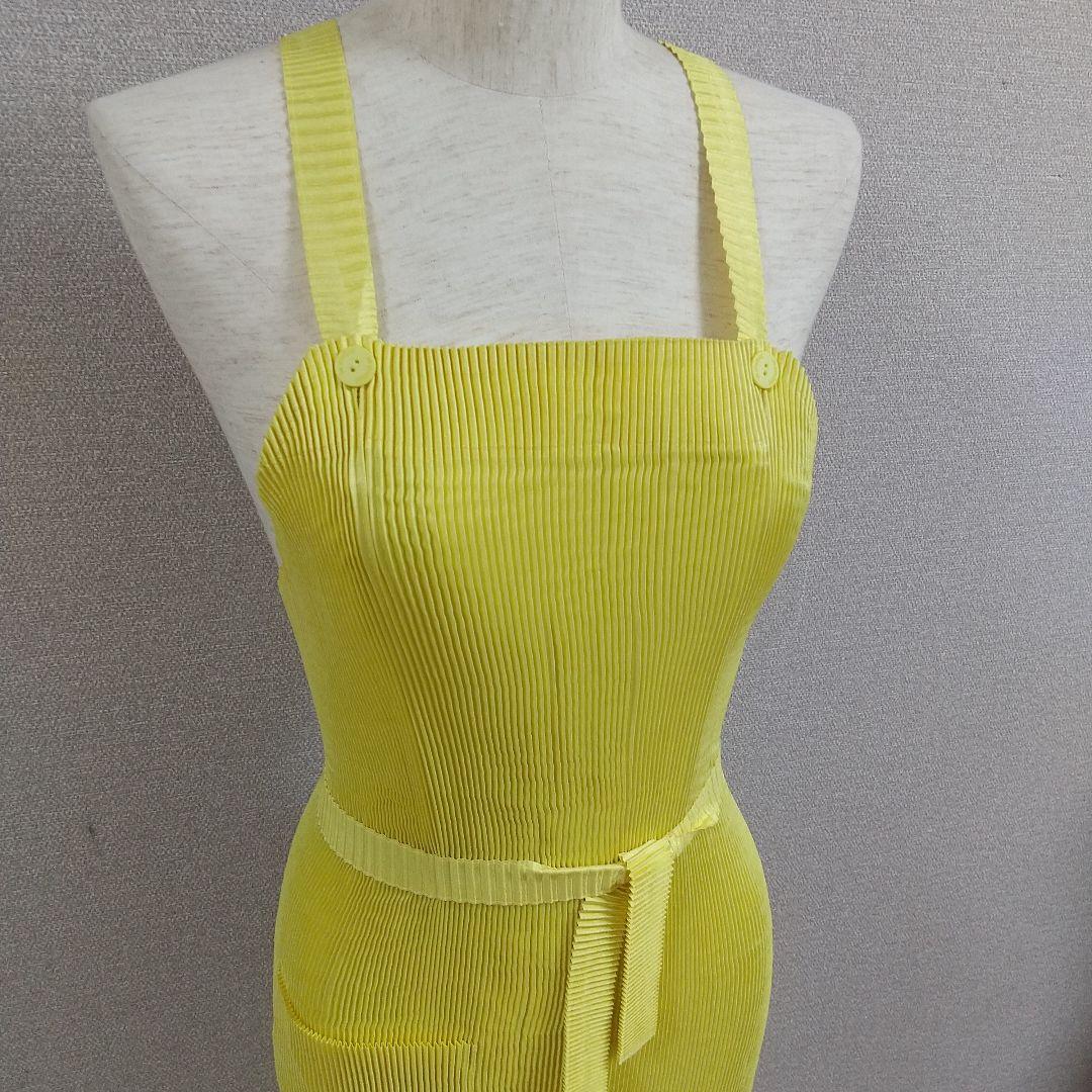 【プリーツプリーズ】2枚セット　イッセイミヤケ♡イエロー♡エプソン♡上品マダム♡