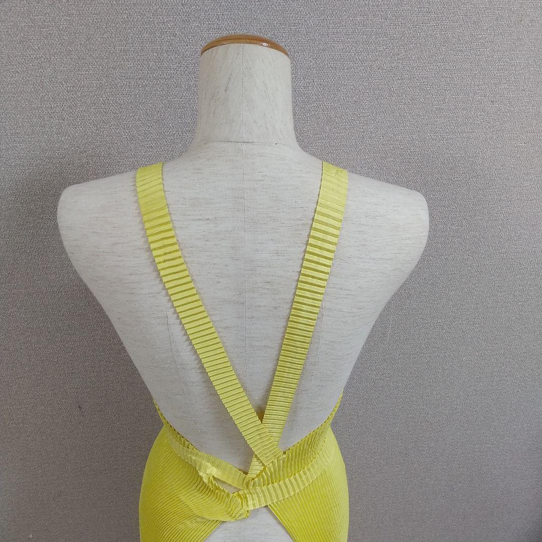 【プリーツプリーズ】2枚セット　イッセイミヤケ♡イエロー♡エプソン♡上品マダム♡