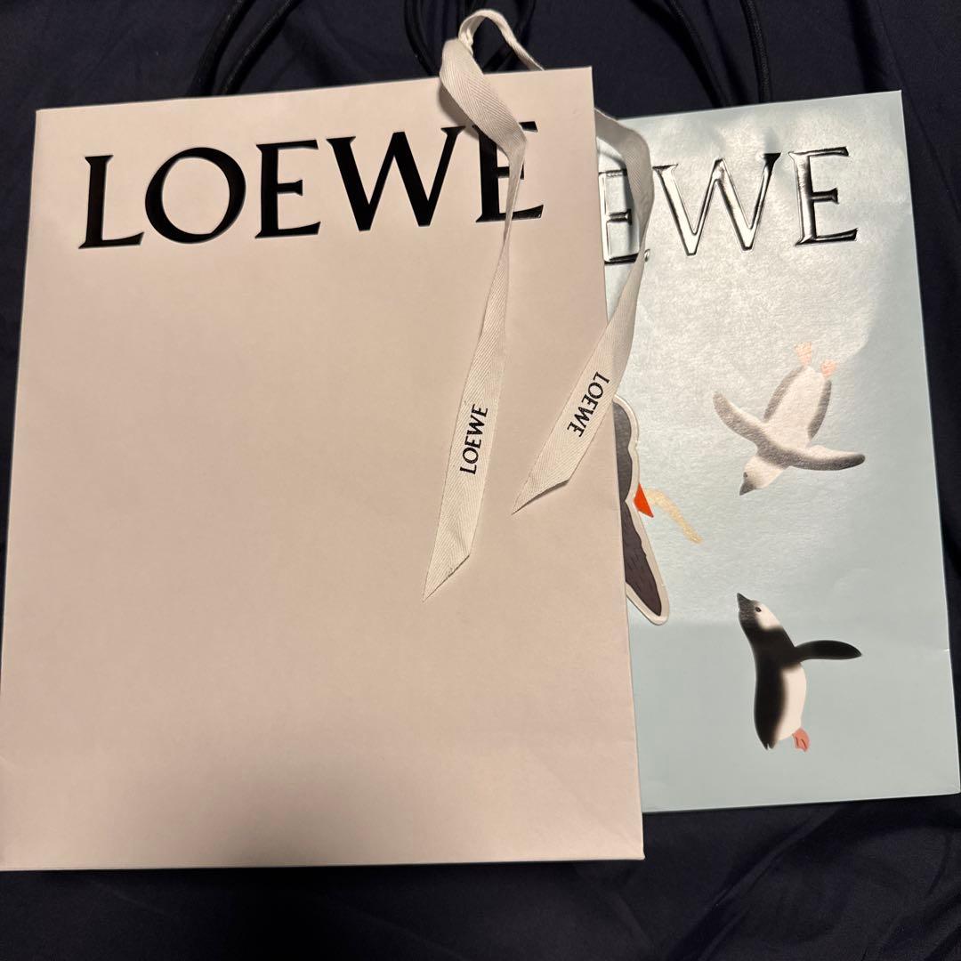 【新品未使用】LOEWE バイカラー スカーフ（ウール&カシミヤ）