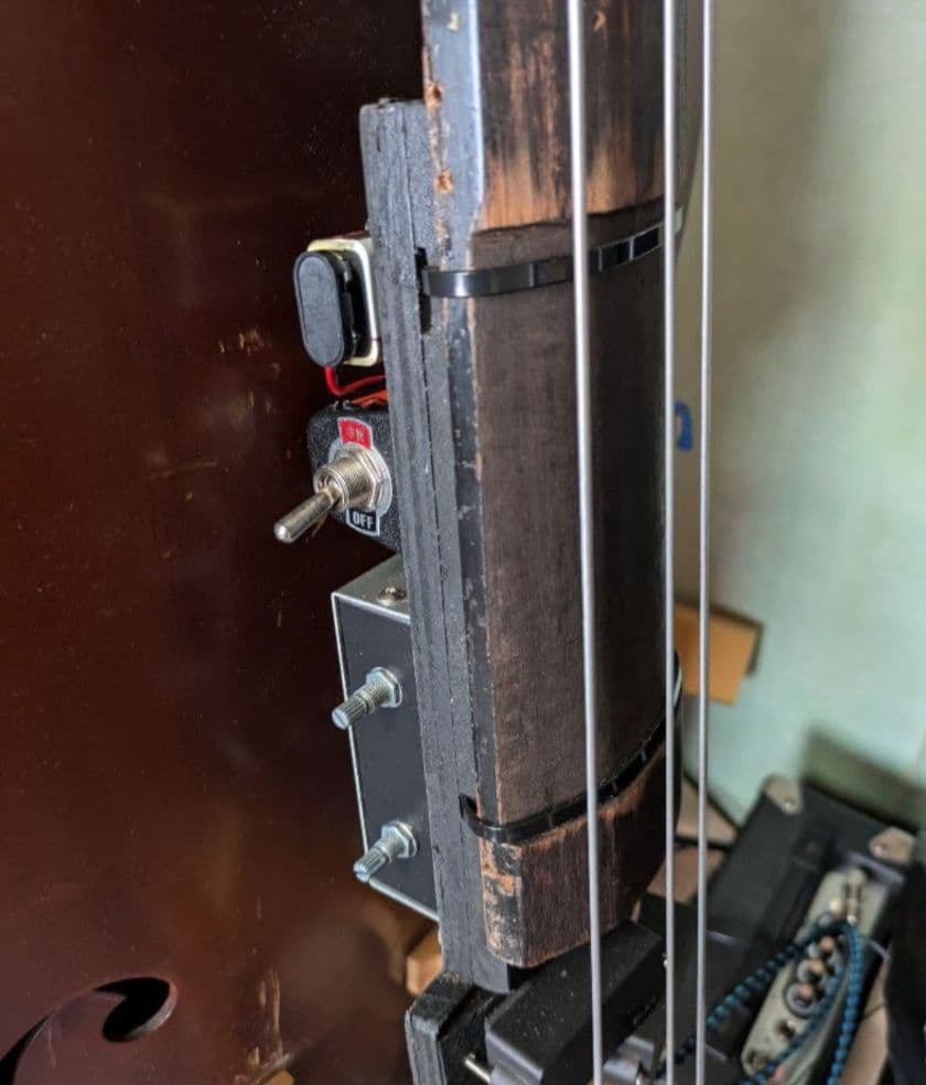 【自作】EMG ウッドベース用　ピックアップ