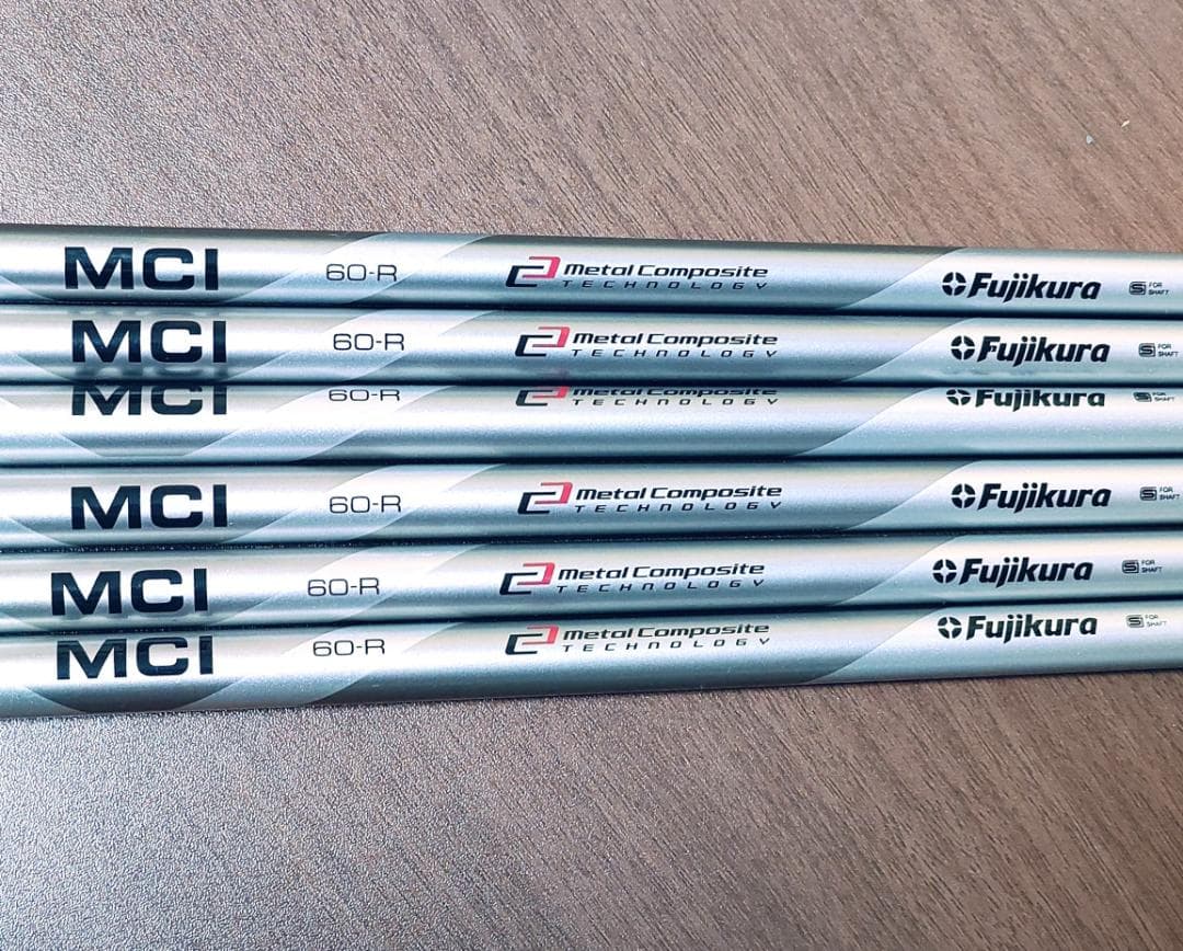フジクラ MCI 60R 5本（6～PW）アイアン用シャフト