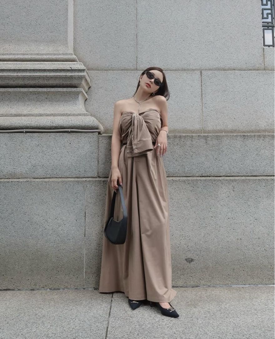 jose moon 2WAY SHIRT JUMP SUITS ジョゼムーン