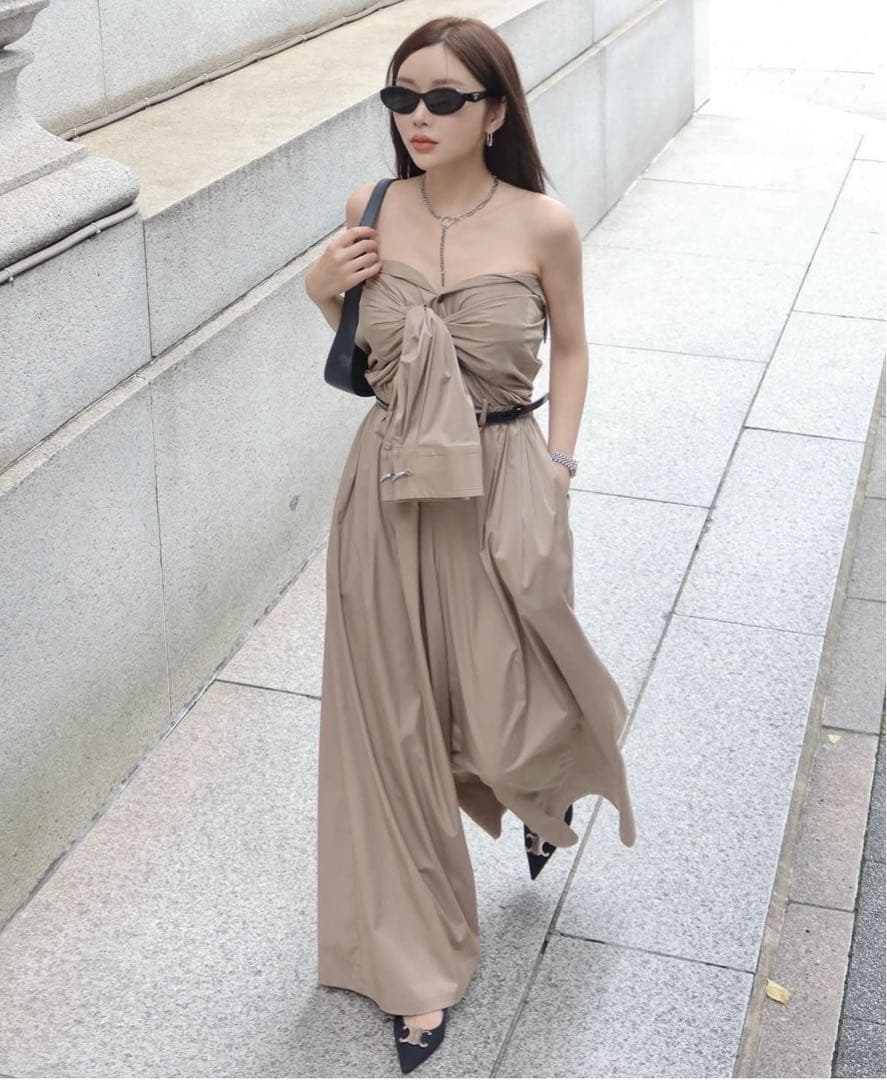 jose moon 2WAY SHIRT JUMP SUITS ジョゼムーン