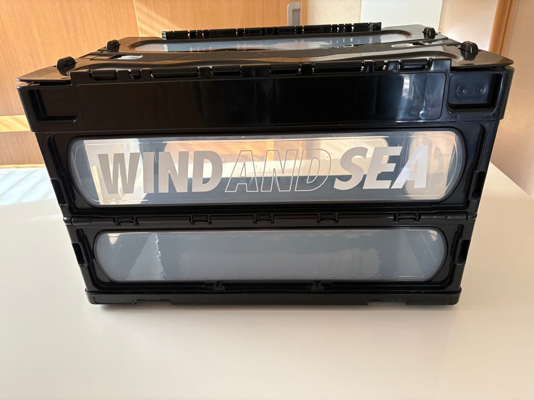 WIND AND SEA コンテナ SEA CONTAINER BOX ブラック