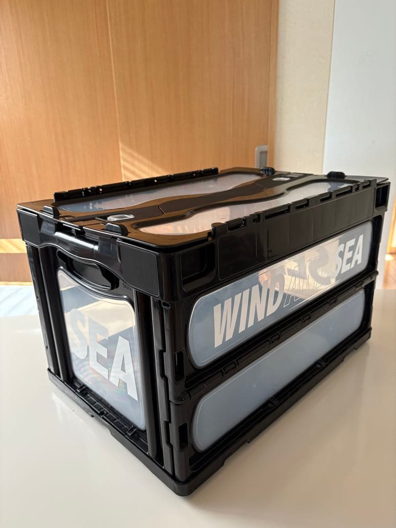 WIND AND SEA コンテナ SEA CONTAINER BOX ブラック