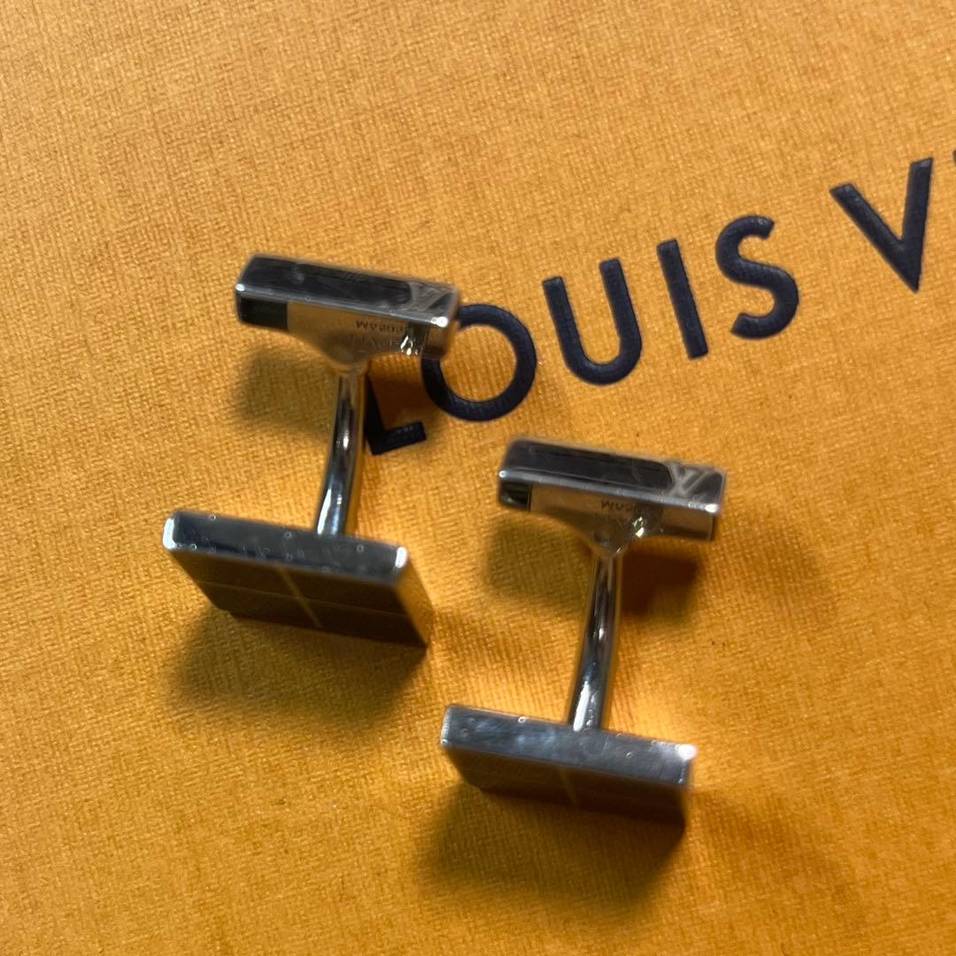 ✨美品✨LOUIS VUITTON　カフス　ダミエ　M65054 シルバー925