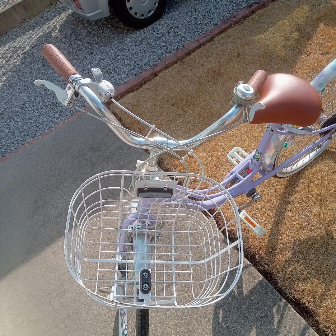 24インチ　ブリジストン　リコリーナ　ラベンダー　3段変速　引き取り限定品