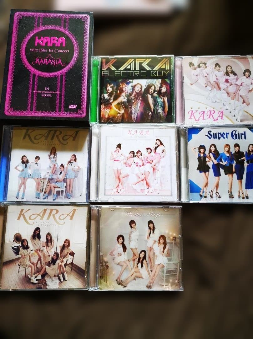 KARA CDアルバム　シングル・DVD ブルーレイなど大量セット