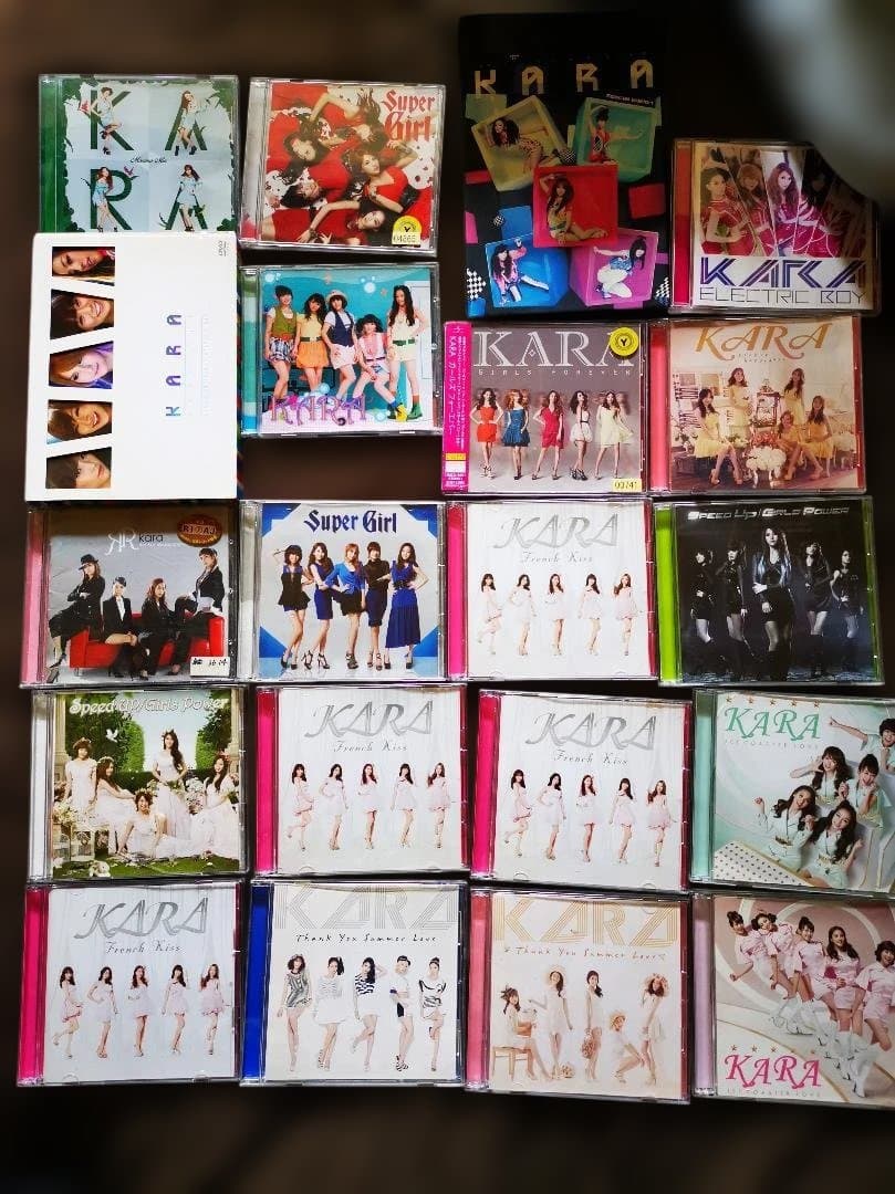 KARA CDアルバム　シングル・DVD ブルーレイなど大量セット
